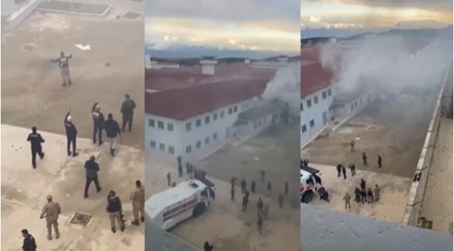 Cezaevlerinde deprem isyanı ! 3 mahkum öldü, onlarcası yaralandı